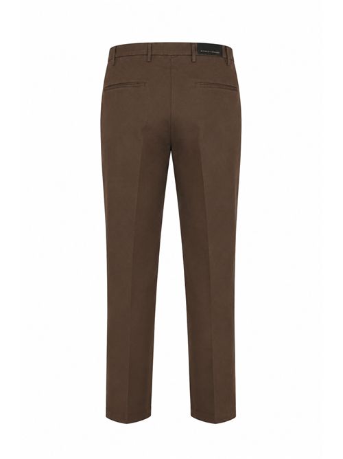 Pantalone Brad in cotone Moro MICHELE CARBONE | BRADMORO